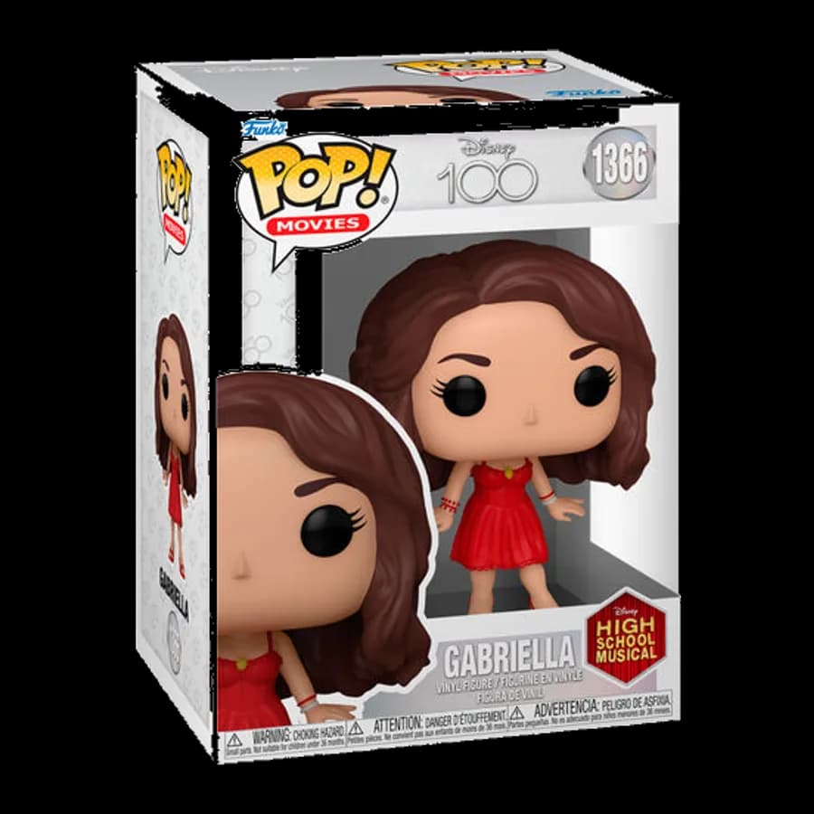 FUNKO POP! MOVIES: DISNEY 100th HIGH SCHOOL MUSICAL - GABRIELLA #1366 VINYL FIGURE