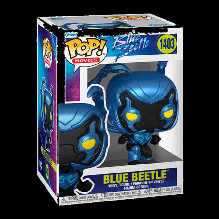 FUNKO POP! MOVIES: BLUE BEETLE - BLUE BEETLE #1403 VINYL FIGURE