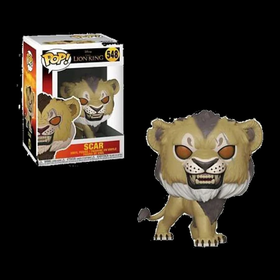 FUNKO POP! DISNEY: LION KING - SCAR #548 VINYL FIGURE