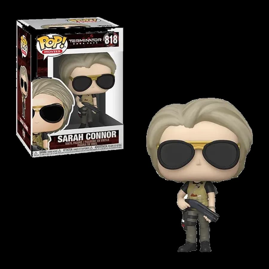 FUNKO POP! MOVIES: TERMINATOR DARK FATE - SARAH CONNOR #818 VINYL FIGURE