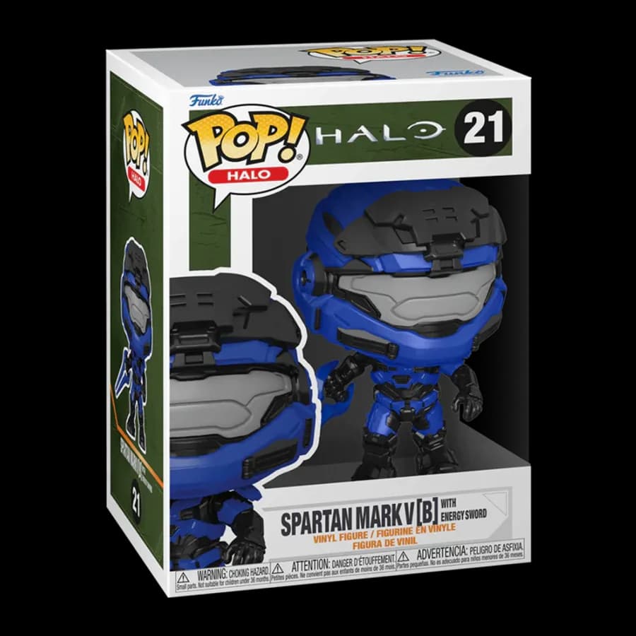 FUNKO POP! HALO: HALO - SPARTAN MARK V WITH ENERGY SWORD #21 VINYL FIGURE