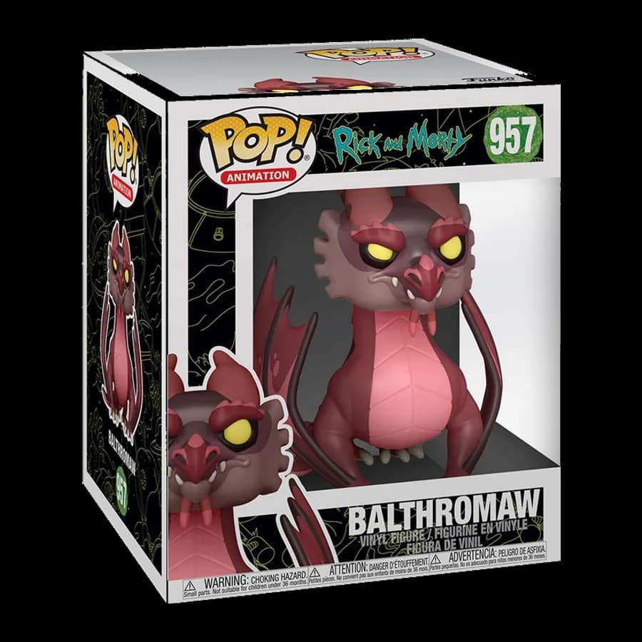FUNKO POP! ANIMATION: RICK AND MORTY - BALTHROMAW #957 VINYL FIGURE