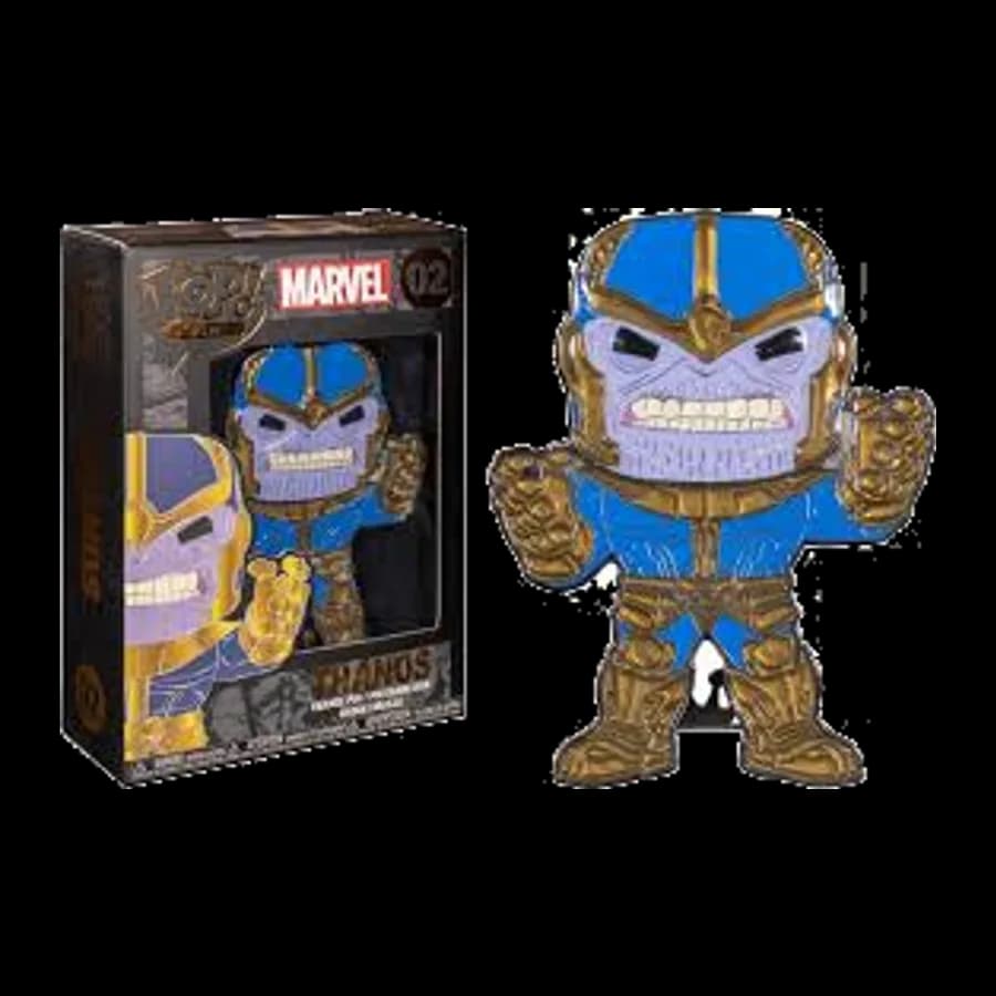 FUNKO POP! MARVEL - THANOS #02 LARGE ENAMEL PIN