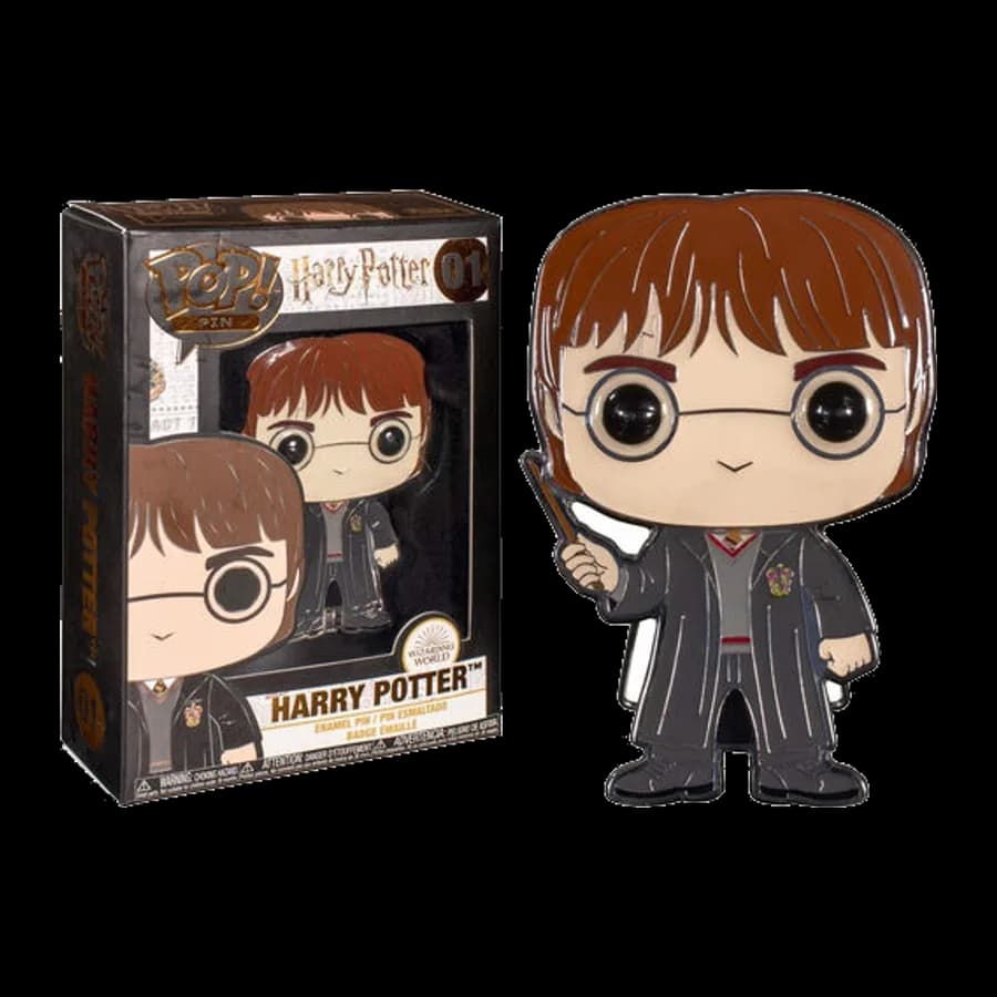 FUNKO POP! HARRY POTTER - HARRY POTTER #01 LARGE ENAMEL PIN
