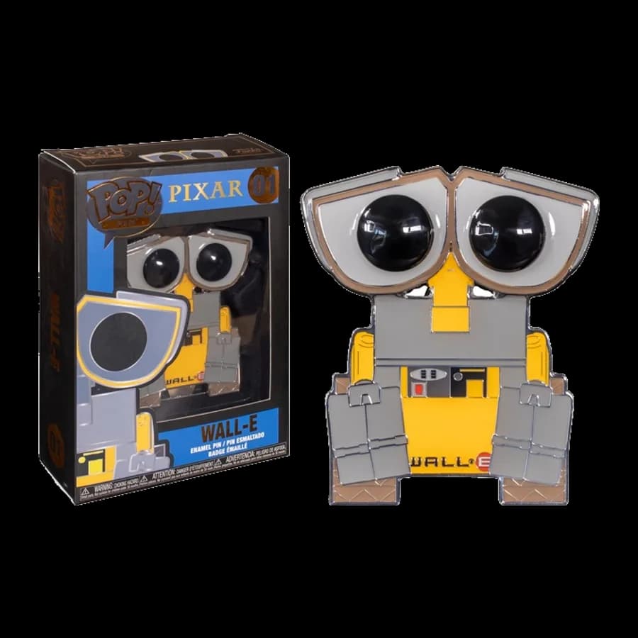 FUNKO POP! PIXAR - WALL-E #01 LARGE ENAMEL PIN
