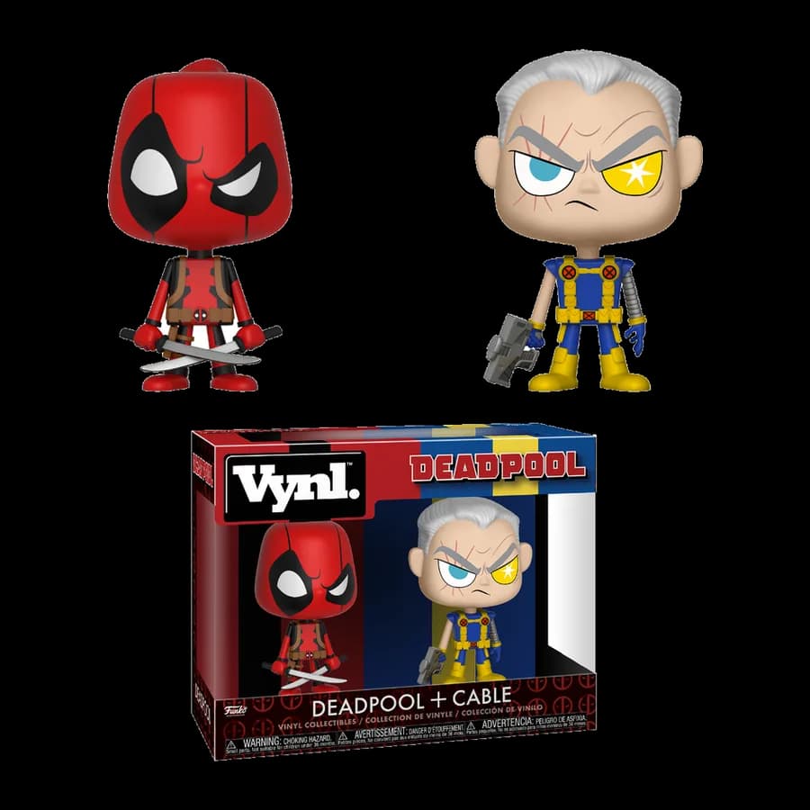 FUNKO VYNL MARVEL: DEADPOOL - DEADPOOL + CABLE VINYL FIGURE