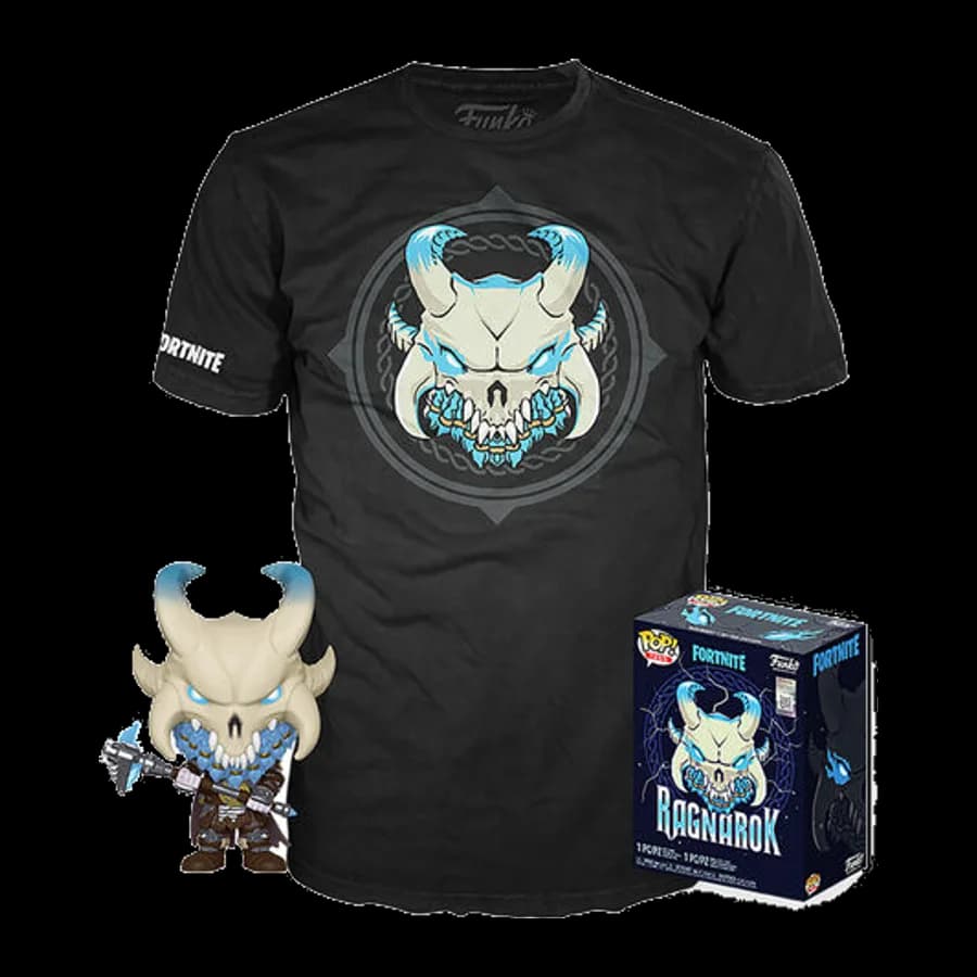 FUNKO POP! & TEE (ADULT): FORTNITE - RAGNAROK VINYL FIGURE & T-SHIRT (L)