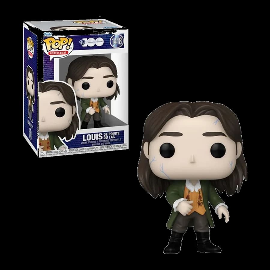 FUNKO POP! MOVIES: INTERVIEW WITH THE VAMPIRE - LOUIS DE POINTE DU LAC #1418 VINYL FIGURE