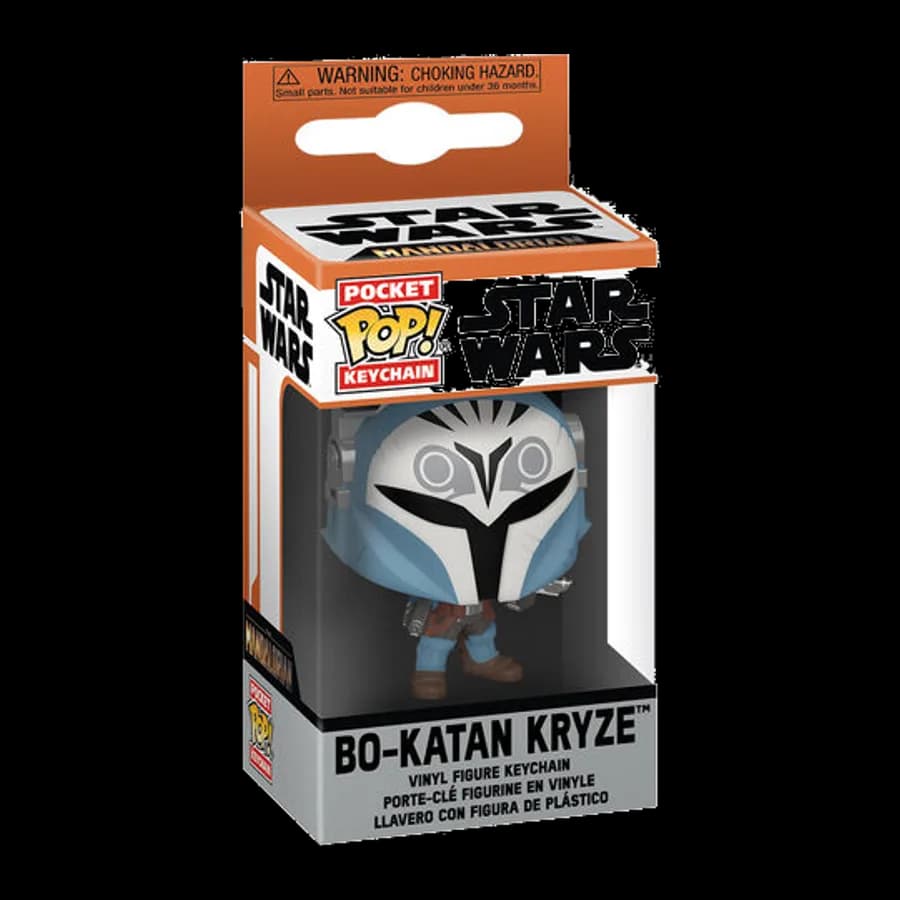 FUNKO POCKET POP! DISNEY STAR WARS: THE MANDALORIAN - BO-KATAN KRYZE VINYL FIGURE KEYCHAIN