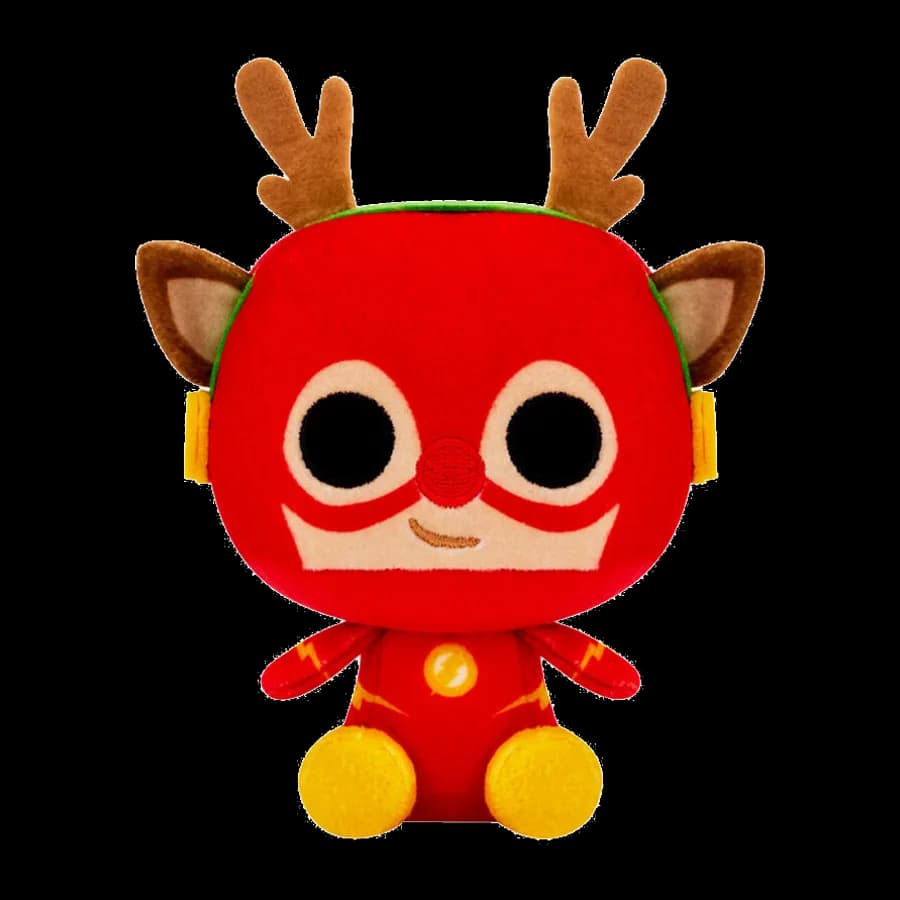 FUNKO PLUSHIES: DC HOLIDAY - FLASH PLUSH 4''