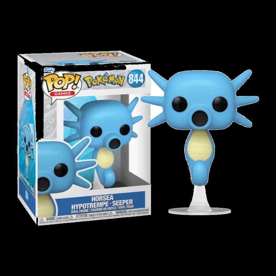 FUNKO POP! GAMES: POKEMON - HORSEA #844 VINYL FIGURE