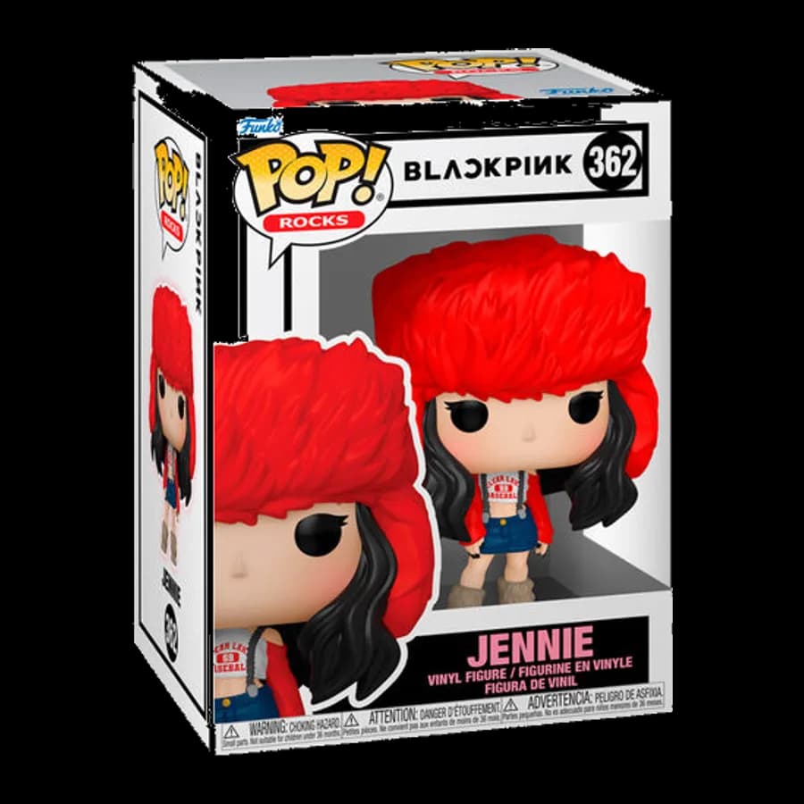 FUNKO POP! ROCKS: BLACKPINK - JENNIE #362 VINYL FIGURE