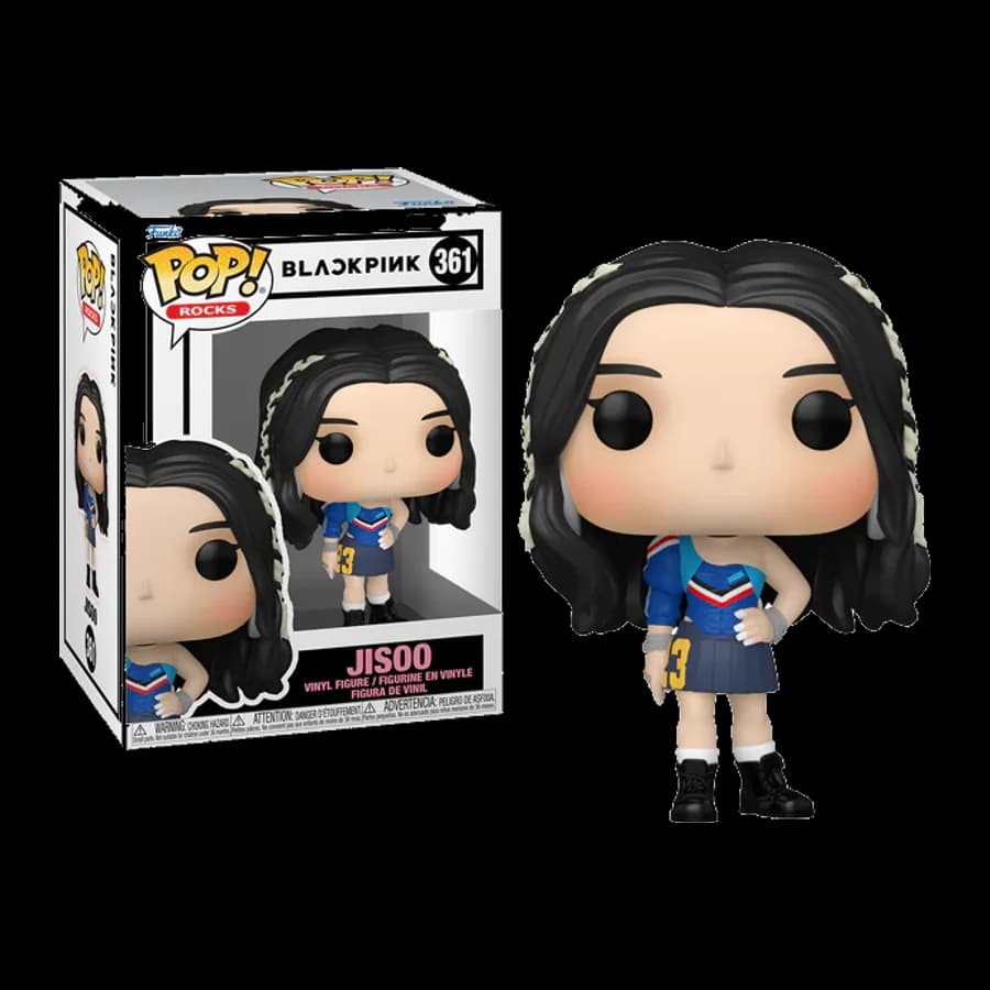FUNKO POP! ROCKS: BLACKPINK - JISOO #361 VINYL FIGURE