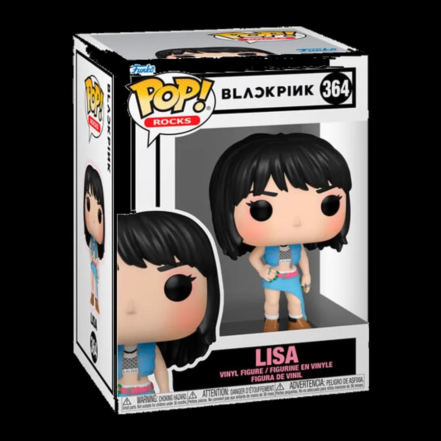FUNKO POP! ROCKS: BLACKPINK - LISA #364 VINYL FIGURE