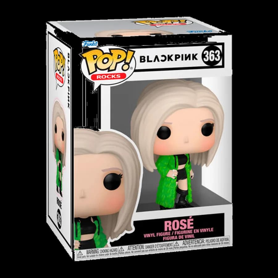 FUNKO POP! ROCKS: BLACKPINK - ROSE #363 VINYL FIGURE