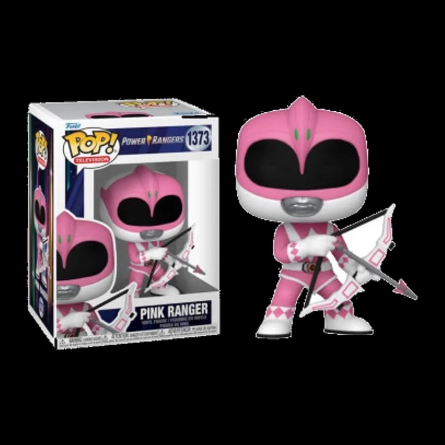 FUNKO POP! TELEVISION: POWER RANGERS - PINK RANGER #1373 VINYL FIGURE