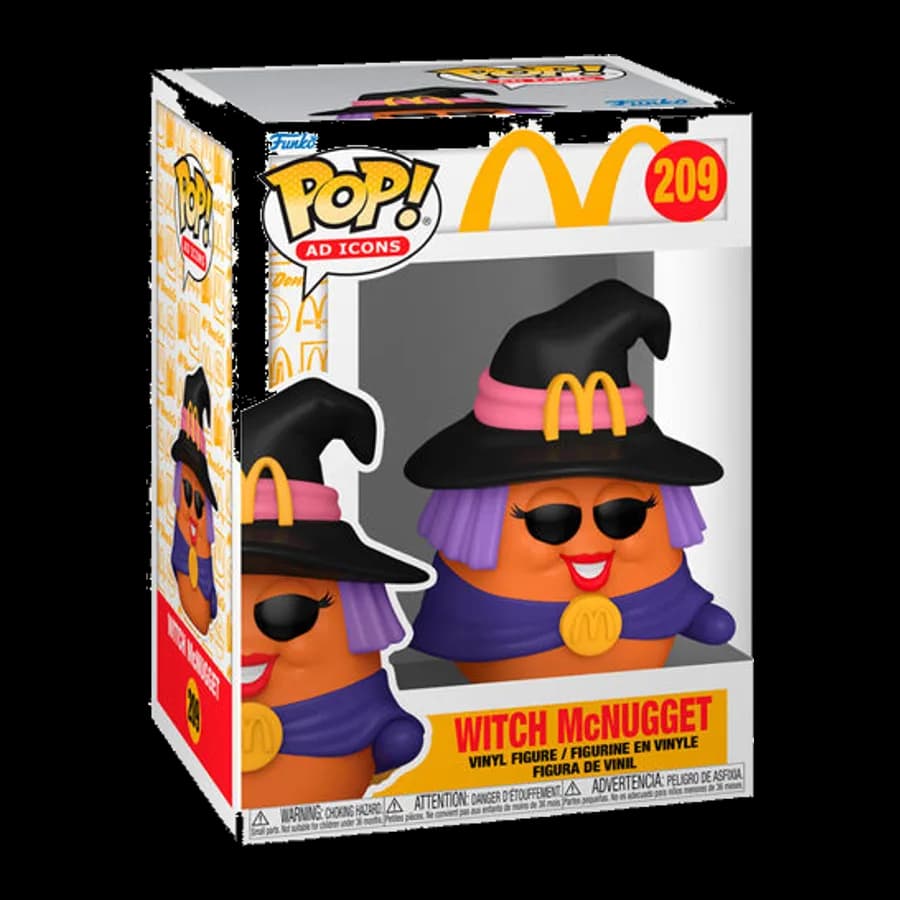 FUNKO POP! AD ICONS: MCDONALDS - WITCH MCNUGGET #209 VINYL FIGURE