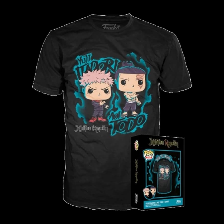 FUNKO BOXED TEE: JUJUTSU KAISEN - YUJI AND AOI (M)