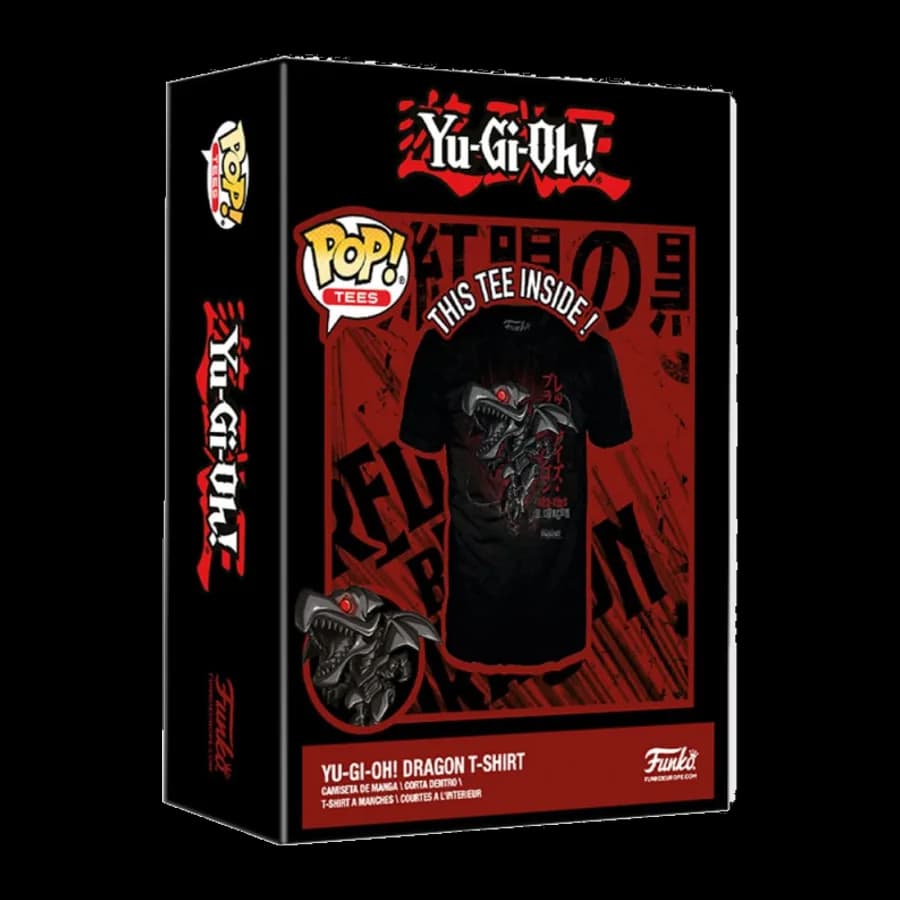 FUNKO BOXED TEE: YU-GI-OH! - RED EYES B. DRAGON (L)