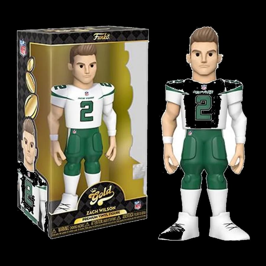 FUNKO GOLD NFL: NY JETS - ZACH WILSON PREMIUM VINYL FIGURE 12''