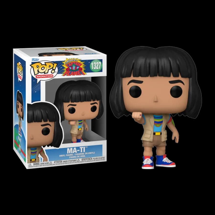FUNKO POP! ANIMATION: CAPTAIN PLANET - MA-TI #1327 VINYL FIGURE