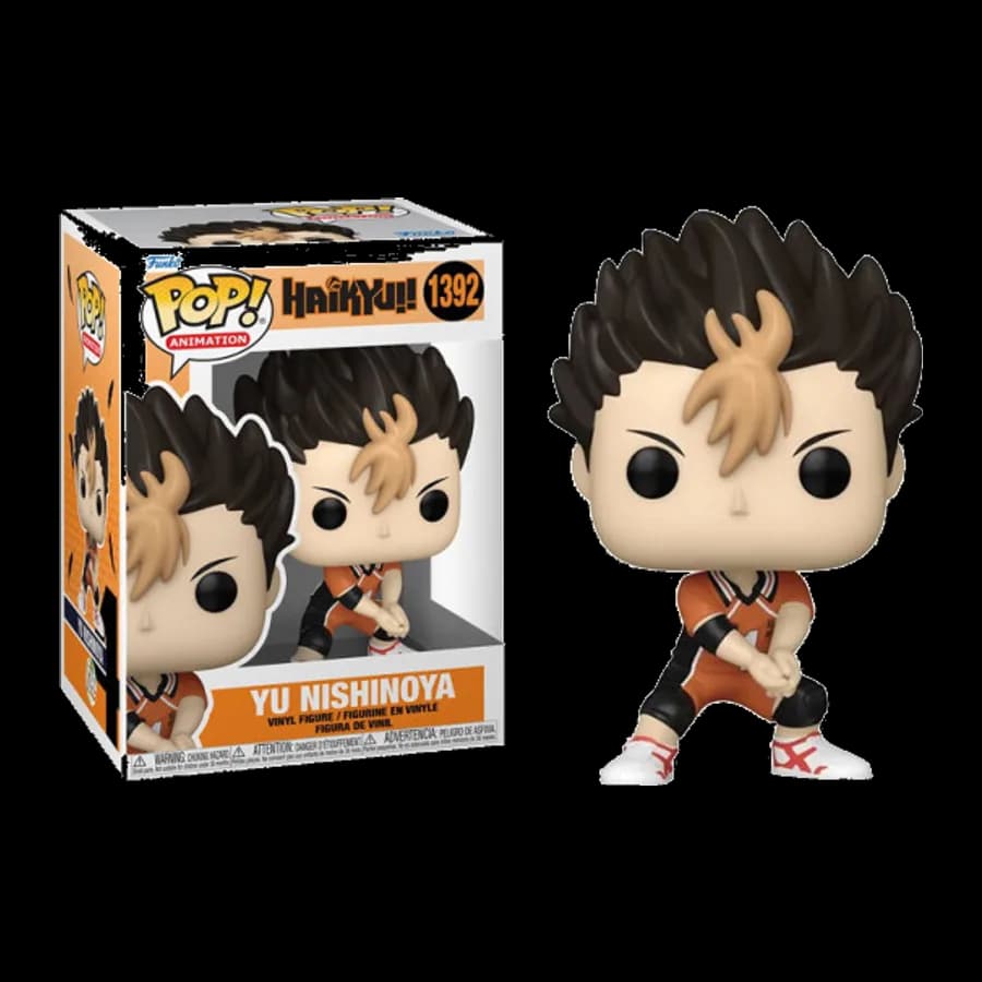 FUNKO POP! ANIMATION: HAIKYU! - YU NISHINOYA #1392 VINYL FIGURE