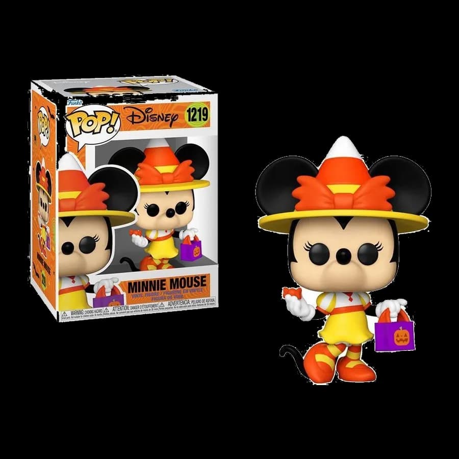 FUNKO POP! DISNEY: HALLOWEEN S2 - MINNIE MOUSE (TRICK OR TREAT) #1219 VINYL FIGURE