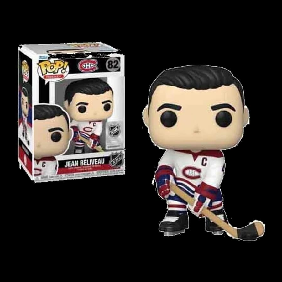 FUNKO POP! HOCKEY NHL: MONTREAL CANADIENS - JEAN BELIVEAU #82 VINYL FIGURE