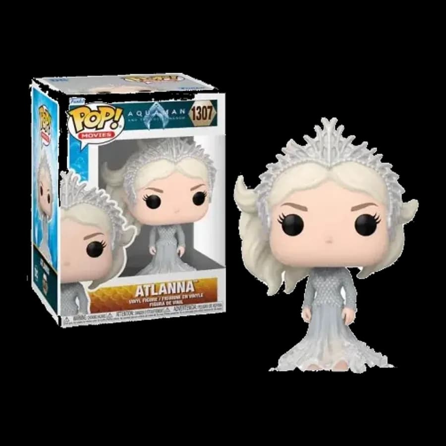 FUNKO POP! MOVIES DC: AQUAMAN AND THE LOST KINGDOM - ATLANTA #1307 VINYL FIGURE