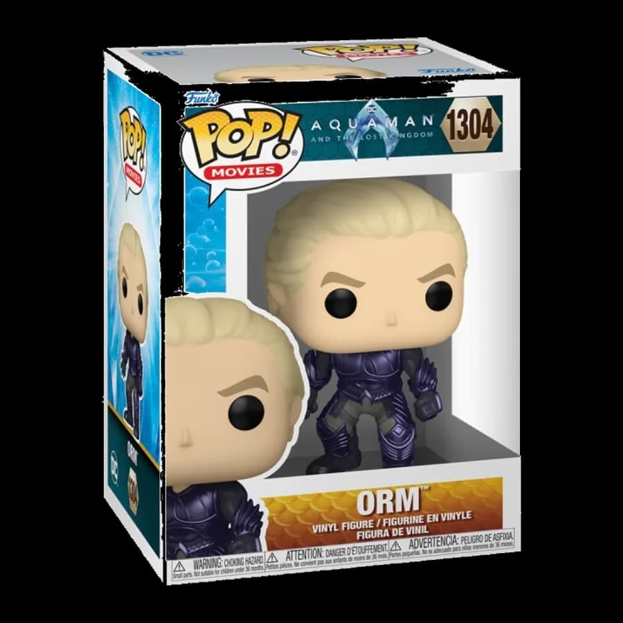 FUNKO POP! MOVIES DC: AQUAMAN AND THE LOST KINGDOM - ORM #1304 VINYL FIGURE