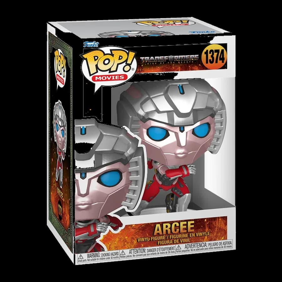 FUNKO POP! MOVIES: TRANSFORMERS RISE OF THE BEASTS - ARCEE #1374 VINYL FIGURE