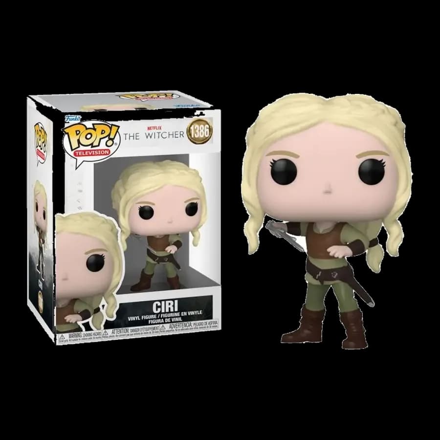 FUNKO POP! TELEVISION: THE WITCHER S3 - CIRI #1386 VINYL FIGURE