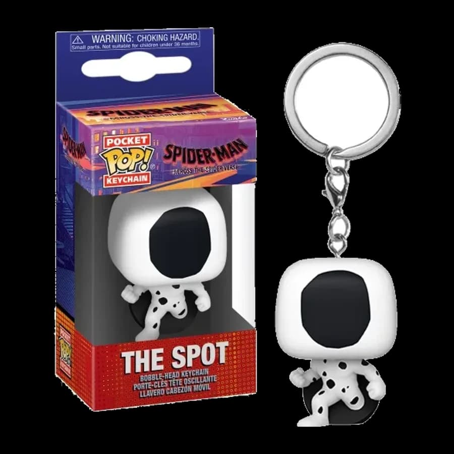 FUNKO POCKET POP! MARVEL SPIDER-MAN ACROSS THE SPIDERVERSE - THE SPOT VINYL FIGURE KEYCHAIN