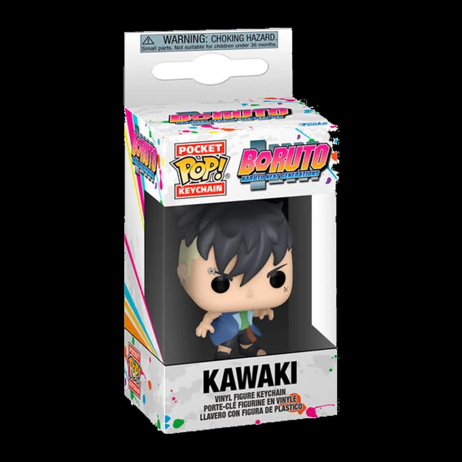 FUNKO POCKET POP! BORUTO NARUTO NEXT GENERATIONS S3 - KAWAKI VINYL FIGURE KEYCHAIN