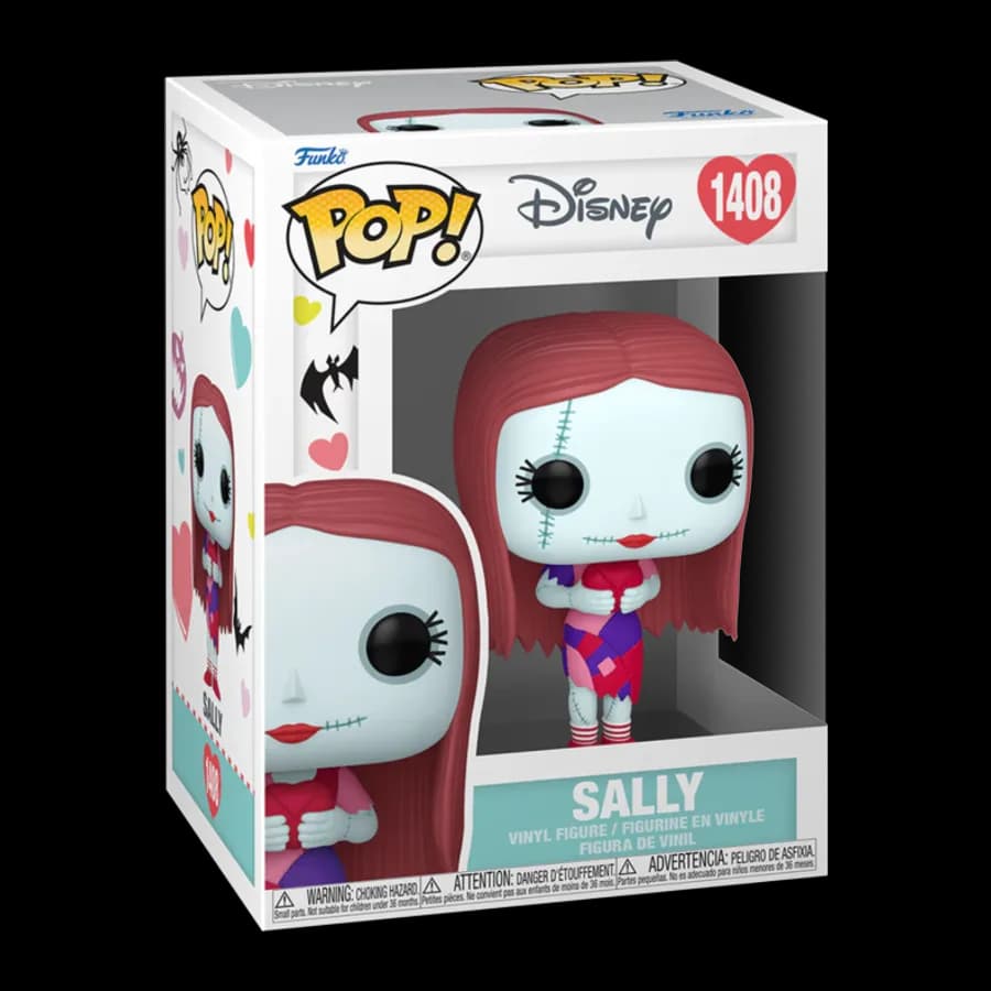 FUNKO POP! DISNEY: THE NIGHTMARE BEFORE CHRISTMAS VALENTINES S1 - SALLY #1408 VINYL FIGURE