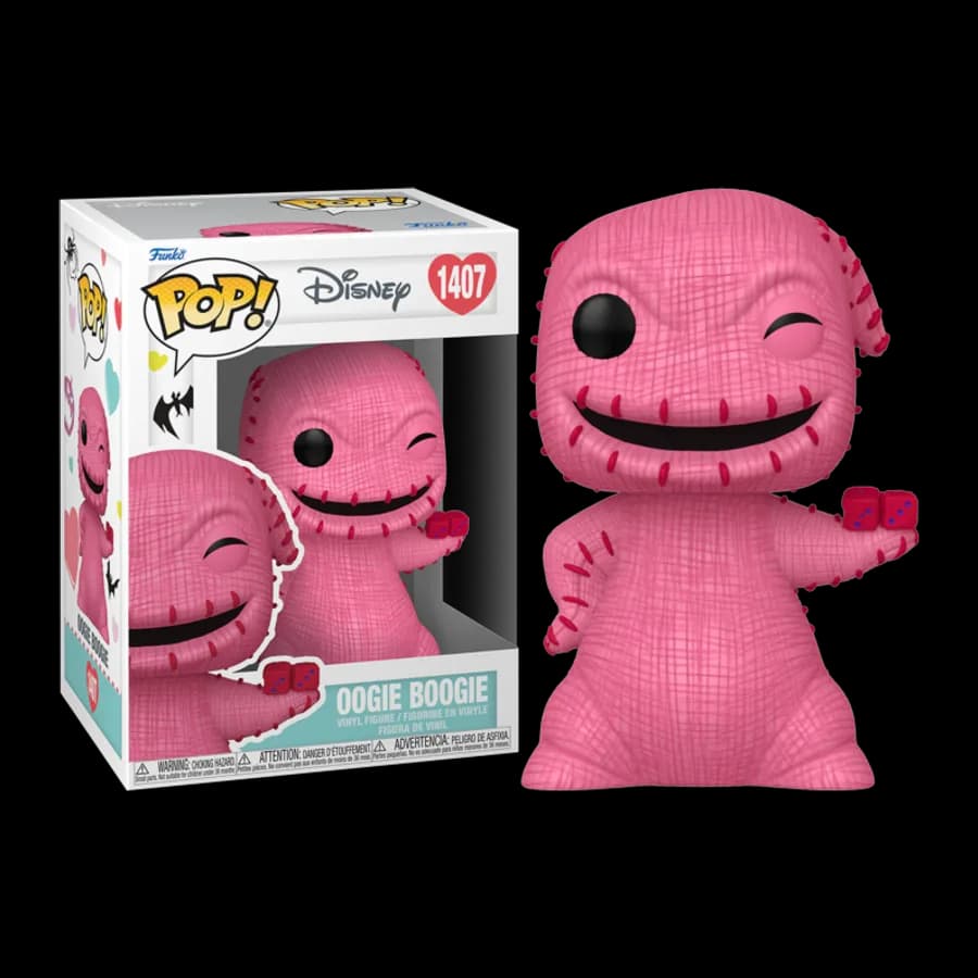 FUNKO POP! DISNEY: THE NIGHTMARE BEFORE CHRISTMAS VALENTINES S1 - OOGIE BOOGIE #1407 VINYL FIGURE