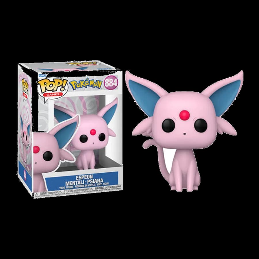 FUNKO POP! GAMES: POKEMON - ESPEON MENTALI PSIANA #884 VINYL FIGURE