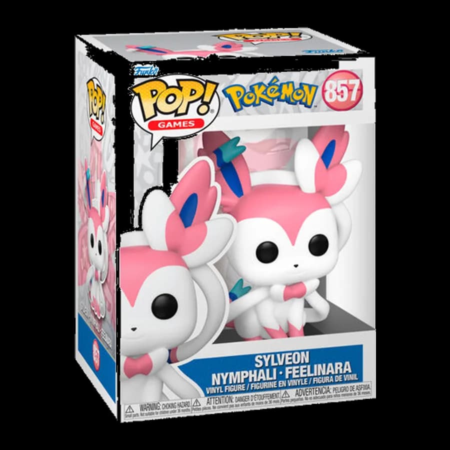 FUNKO POP! GAMES: POKEMON - SYLVEON #857 VINYL FIGURE