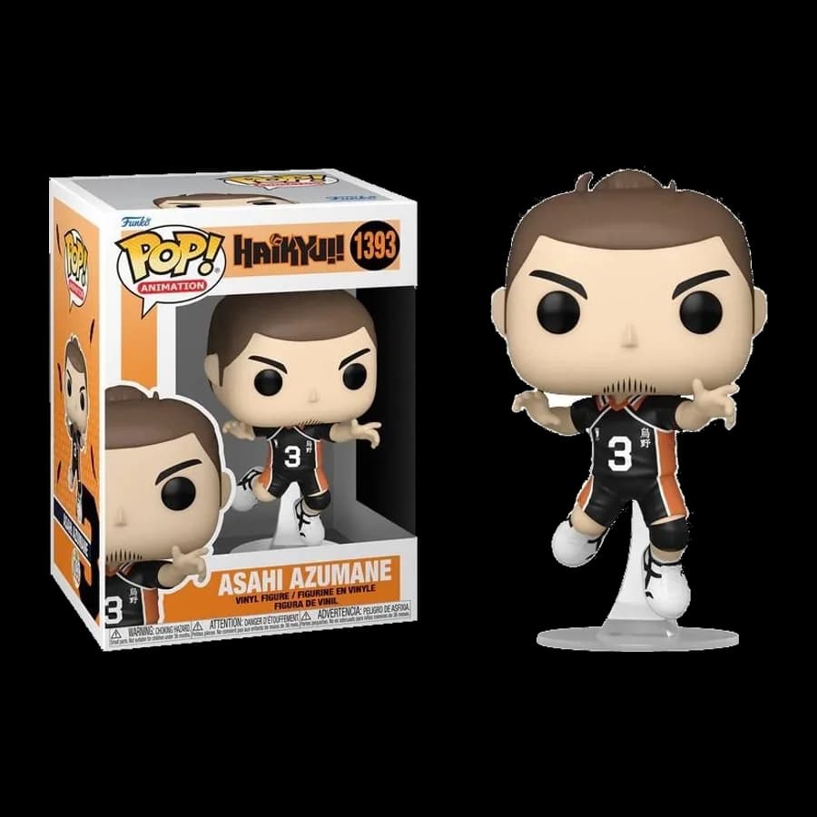 FUNKO POP! ANIMATION: HAIKYU! - ASAHI AZUMANE #1393 VINYL FIGURE