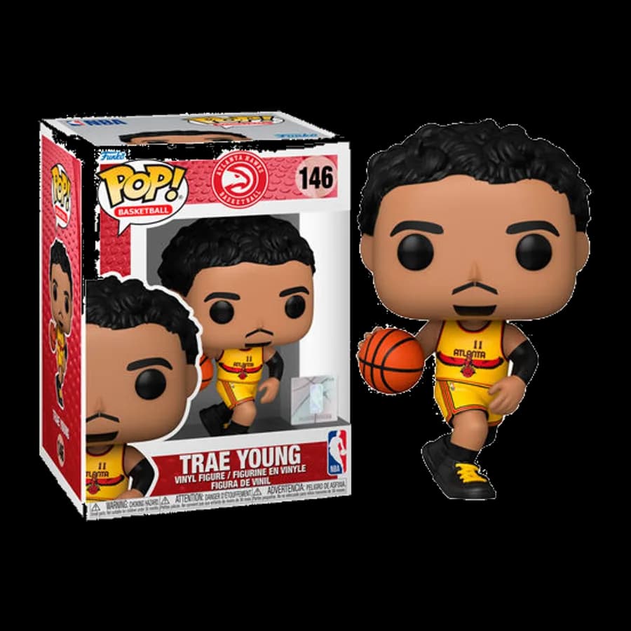 FUNKO POP! BASKETBALL NBA: ATKANTA HAWKS - TRAE YOUNG (CITY EDITION 2021) #146 VINYL FIGURE