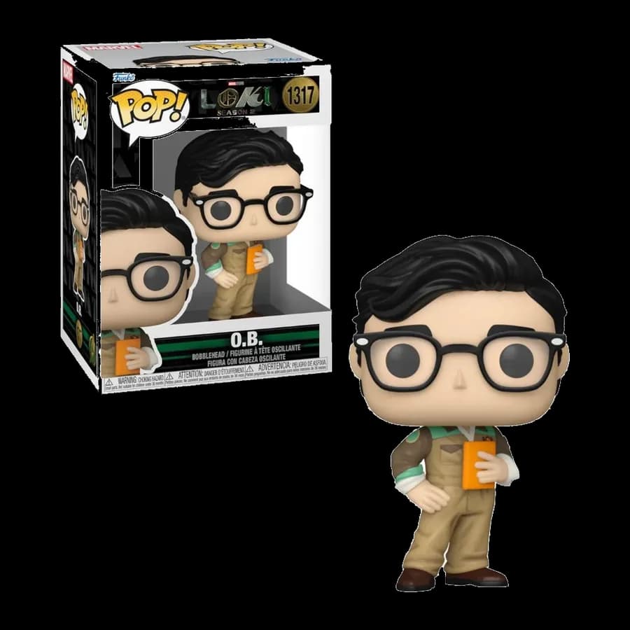 FUNKO POP! MARVEL: LOKI SEASON 2 - O.B. #1317 BOBBLE-HEAD VINYL FIGURE
