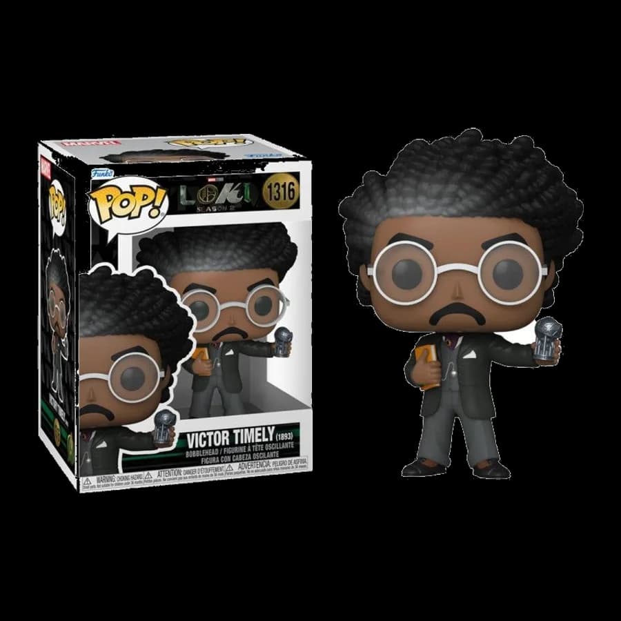 FUNKO POP! MARVEL: LOKI SEASON 2 - VICTOR TIMELY (1896) #1316 BOBBLE-HEAD VINYL FIGURE