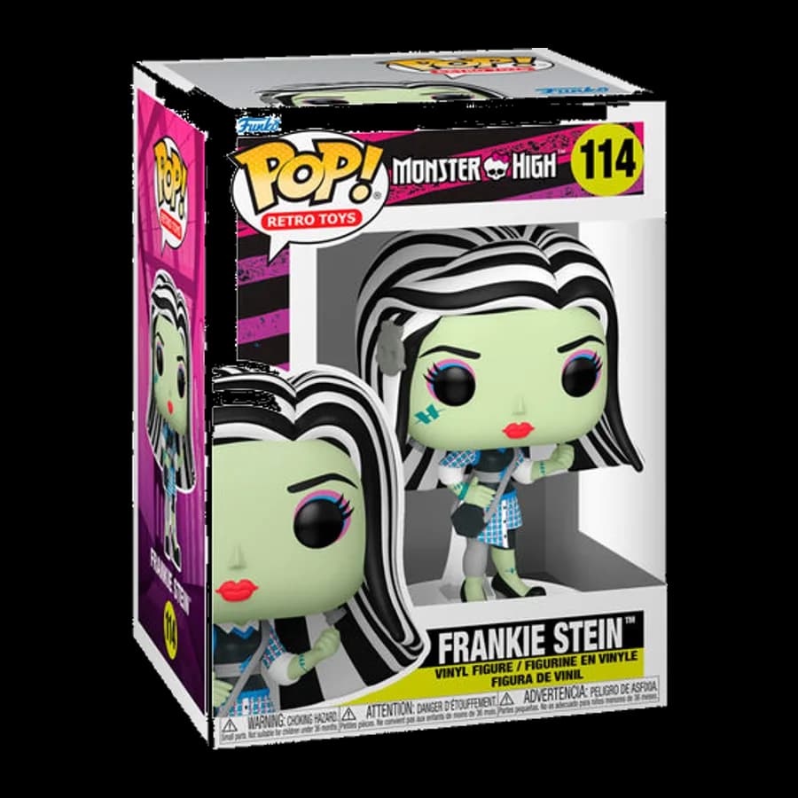 FUNKO POP! RETRO TOYS: MONSTER HIGH - FRANKIE STEIN #114 VINYL FIGURE