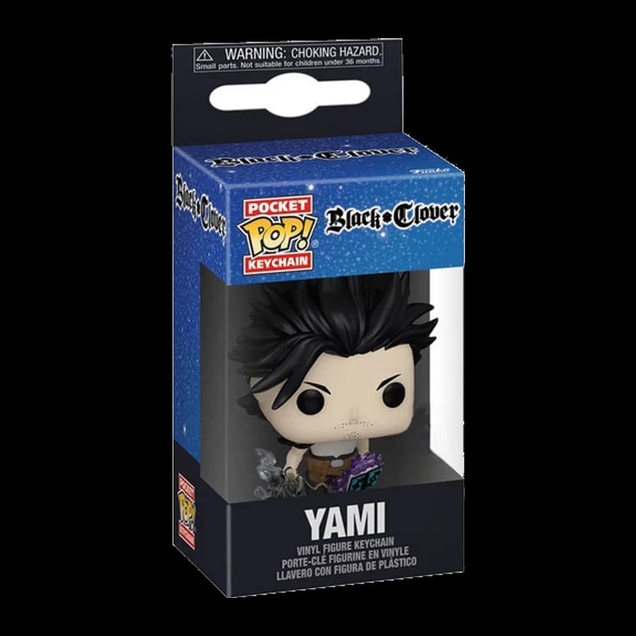 FUNKO POCKET POP! BLACK CLOVER - YAMI VINYL FIGURE KEYCHAIN