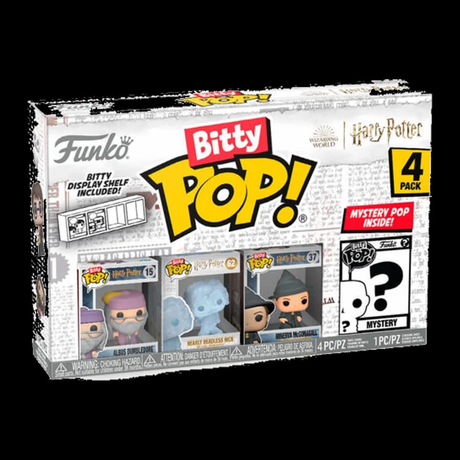 FUNKO BITTY POP! 4-PACK: HARRY POTTER - DUMBLEDORE VINYL FIGURES