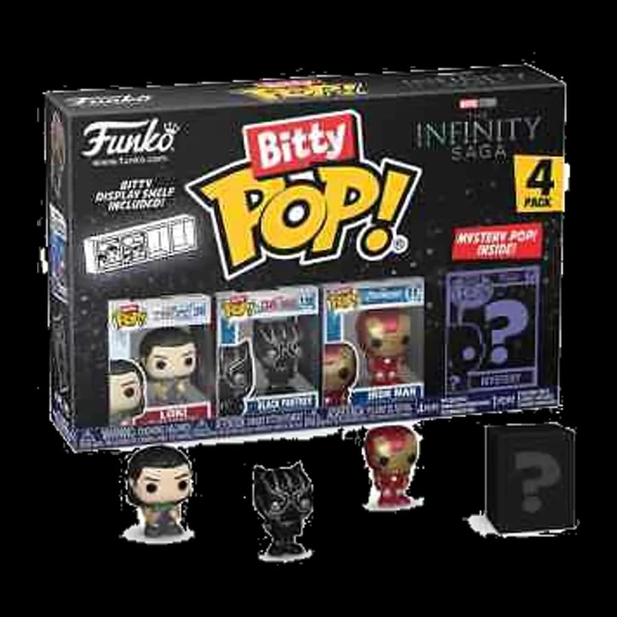 FUNKO BITTY POP! 4-PACK: MARVEL THE INFINITY SAGA - LOKI VINYL FIGURES