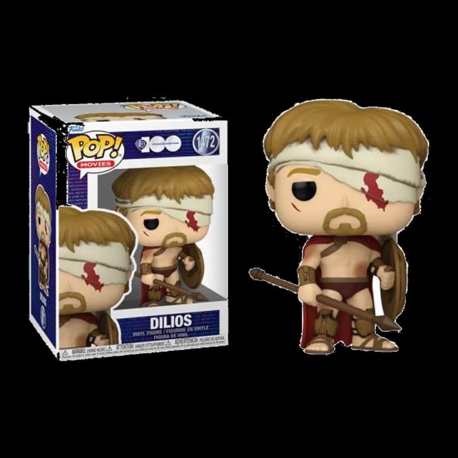 FUNKO POP! MOVIES: 300 THE MOVIE - DILIOS #1472 VINYL FIGURE