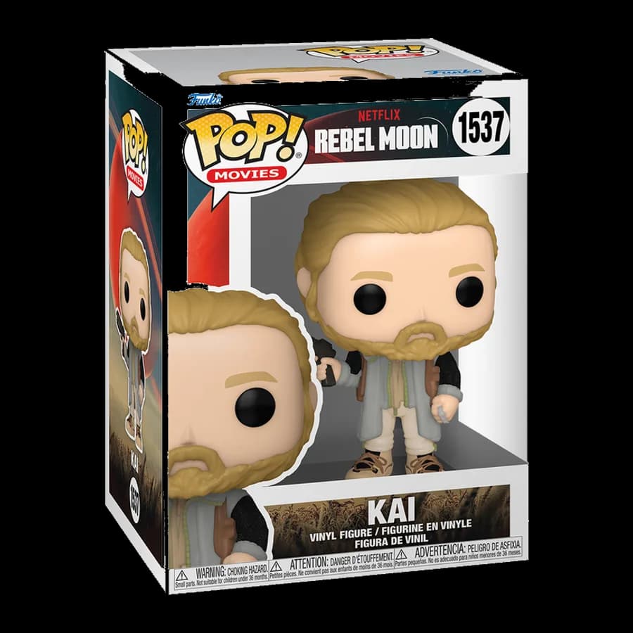 FUNKO POP! MOVIES: REBEL MOON - KAI #1537 VINYL FIGURE