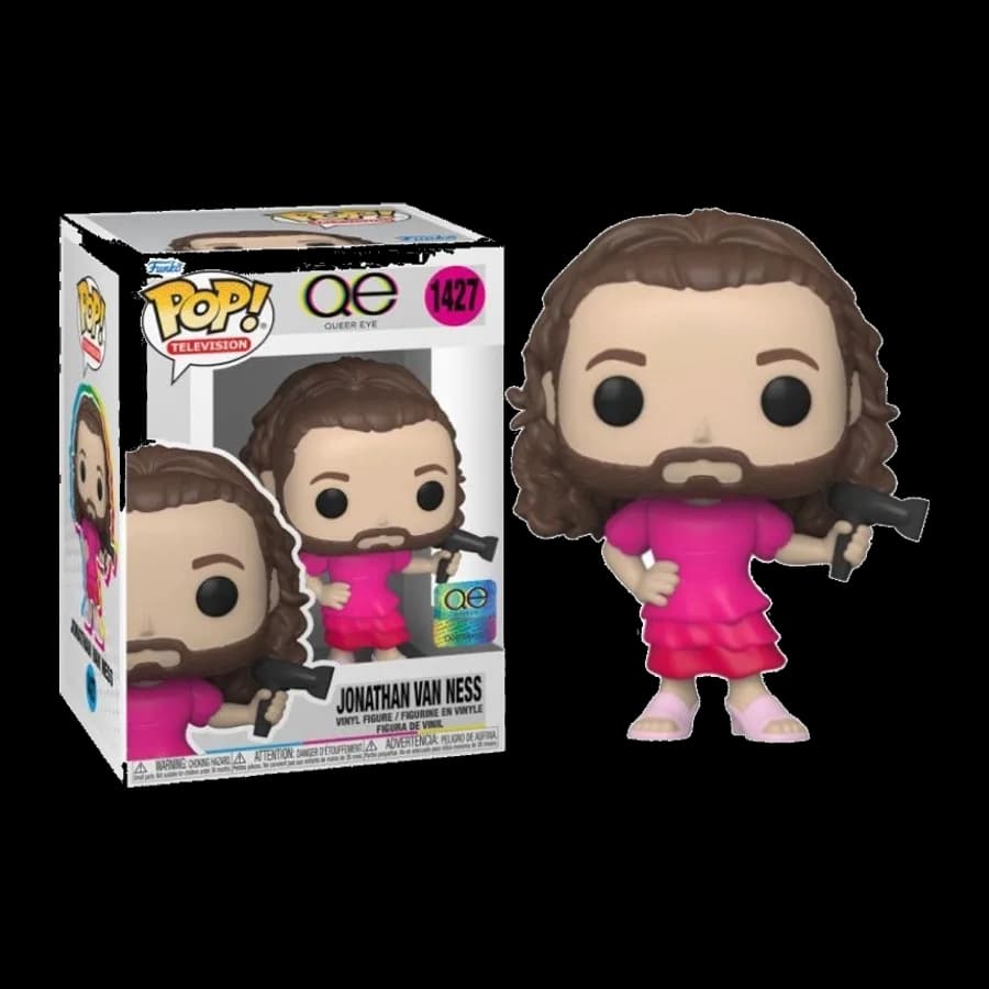FUNKO POP! TELEVISION: QUEER EYE - JONATHAN VAN NESS #1427 VINYL FIGURE