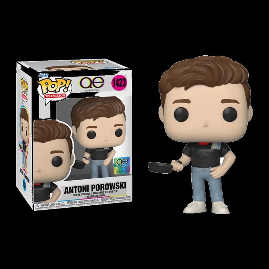 FUNKO POP! TELEVISION: QUEER EYE - ANTONI POROWSK #1423 VINYL FIGURE